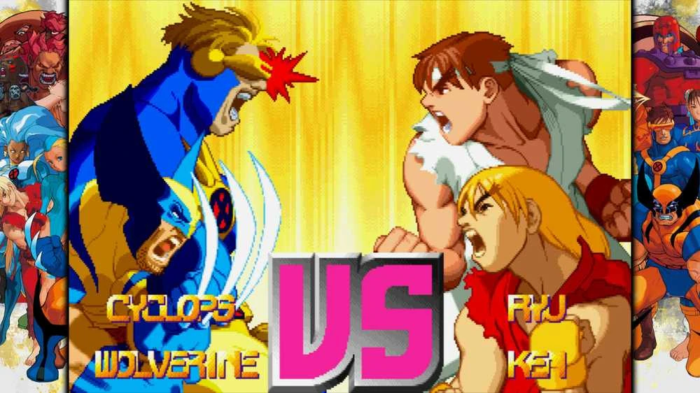 MARVEL prieš CAPCOM kovos kolekciją: Arcade Classics PS4