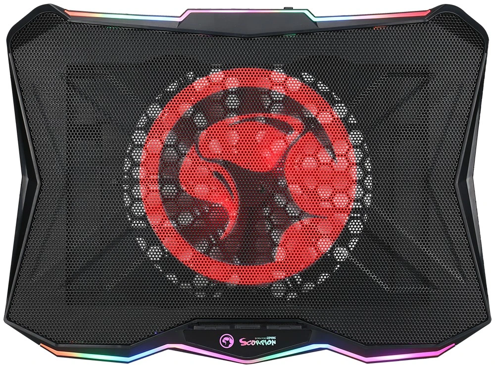 Nešiojamo kompiuterio aušintuvas Marvo FN-40 17" RGB
