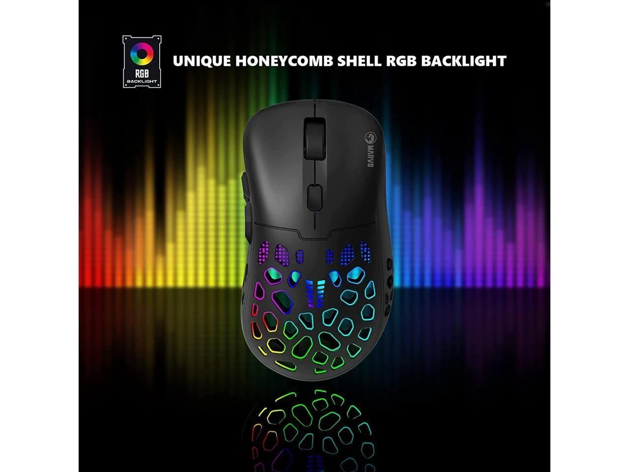 Laid. žaid. pelė Marvo G946 RGB