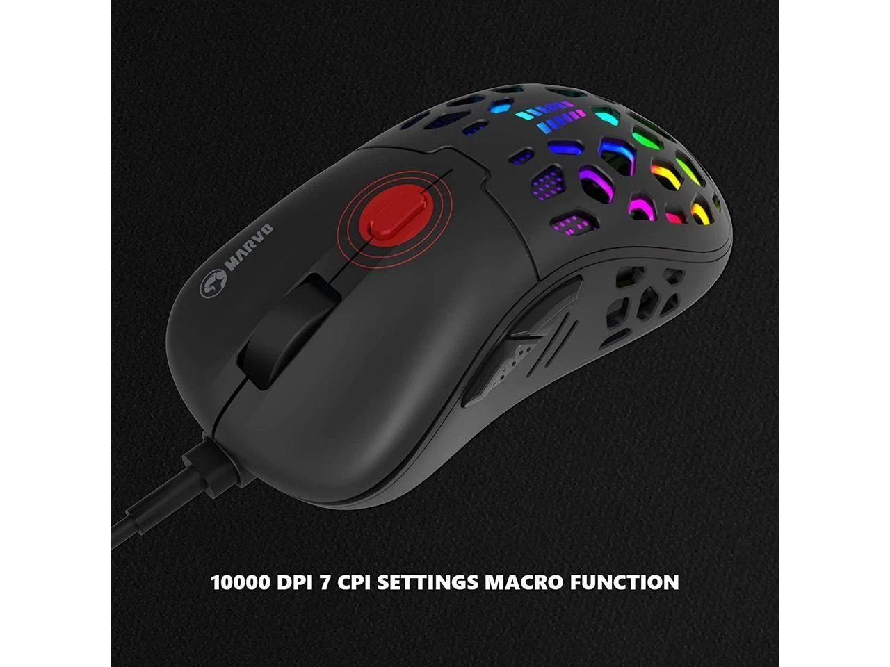 Laid. žaid. pelė Marvo G946 RGB