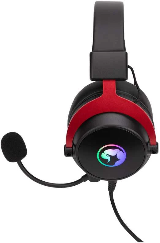 Marvo HG9067 ausinės su RGB logotipu ir mikrofonu