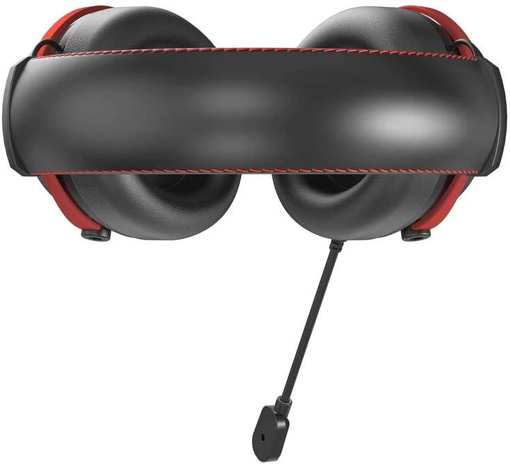 MARVO HG9076 Tactic X Pro RGB laidinės žaidimų ausinės | Juodos