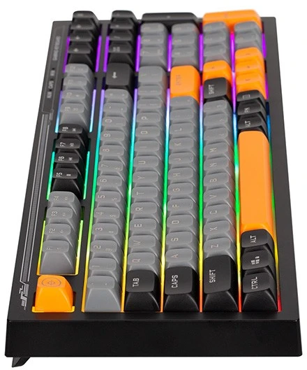 MARVO K638B Soldat S50B Laidinė žaidimų klaviatūra | USB | Juoda