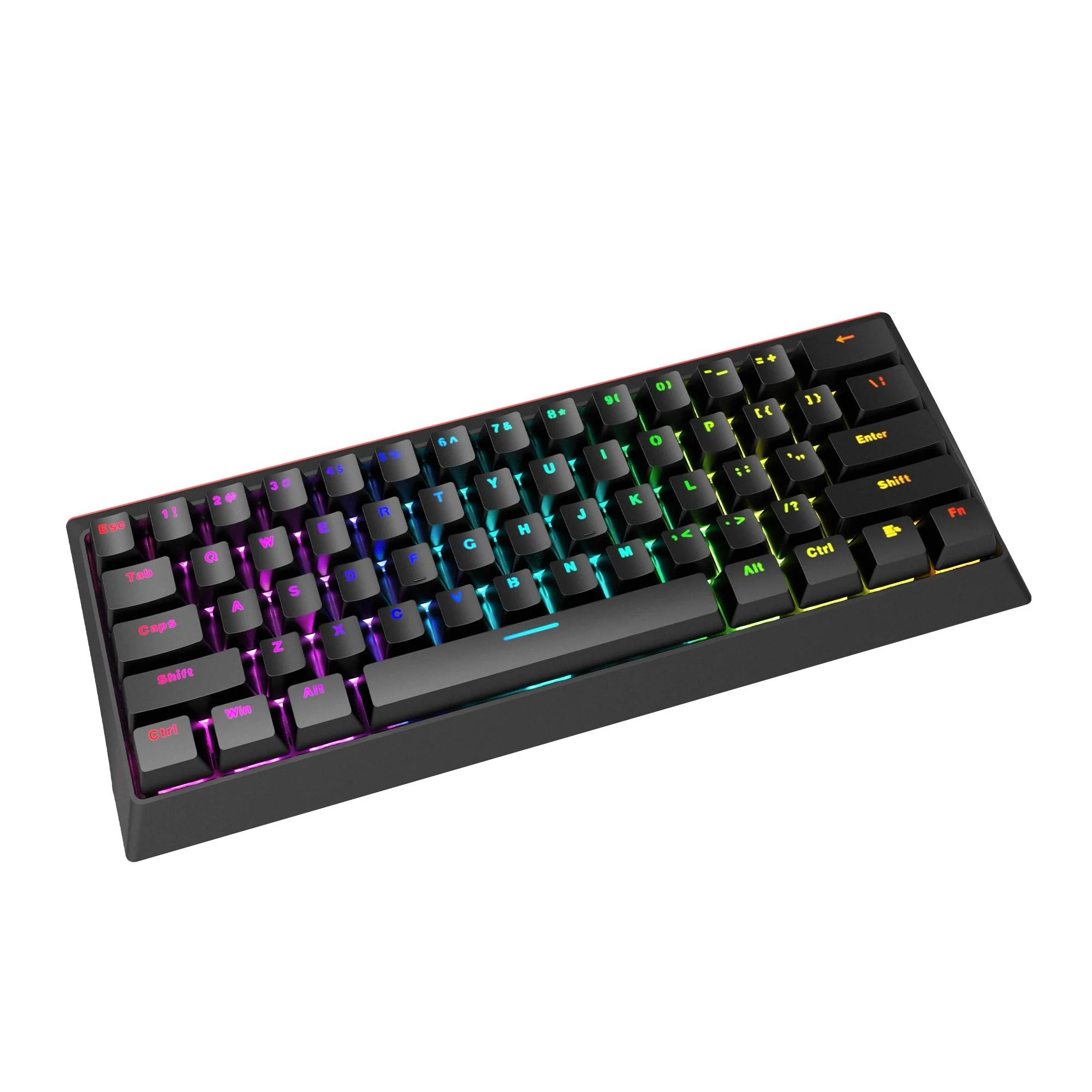 Klaviatūra Marvo KG962 RGB (Juoda)