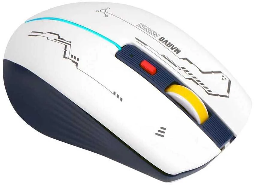 Marvo M796W balta belaidė pelė | 3200 DPI