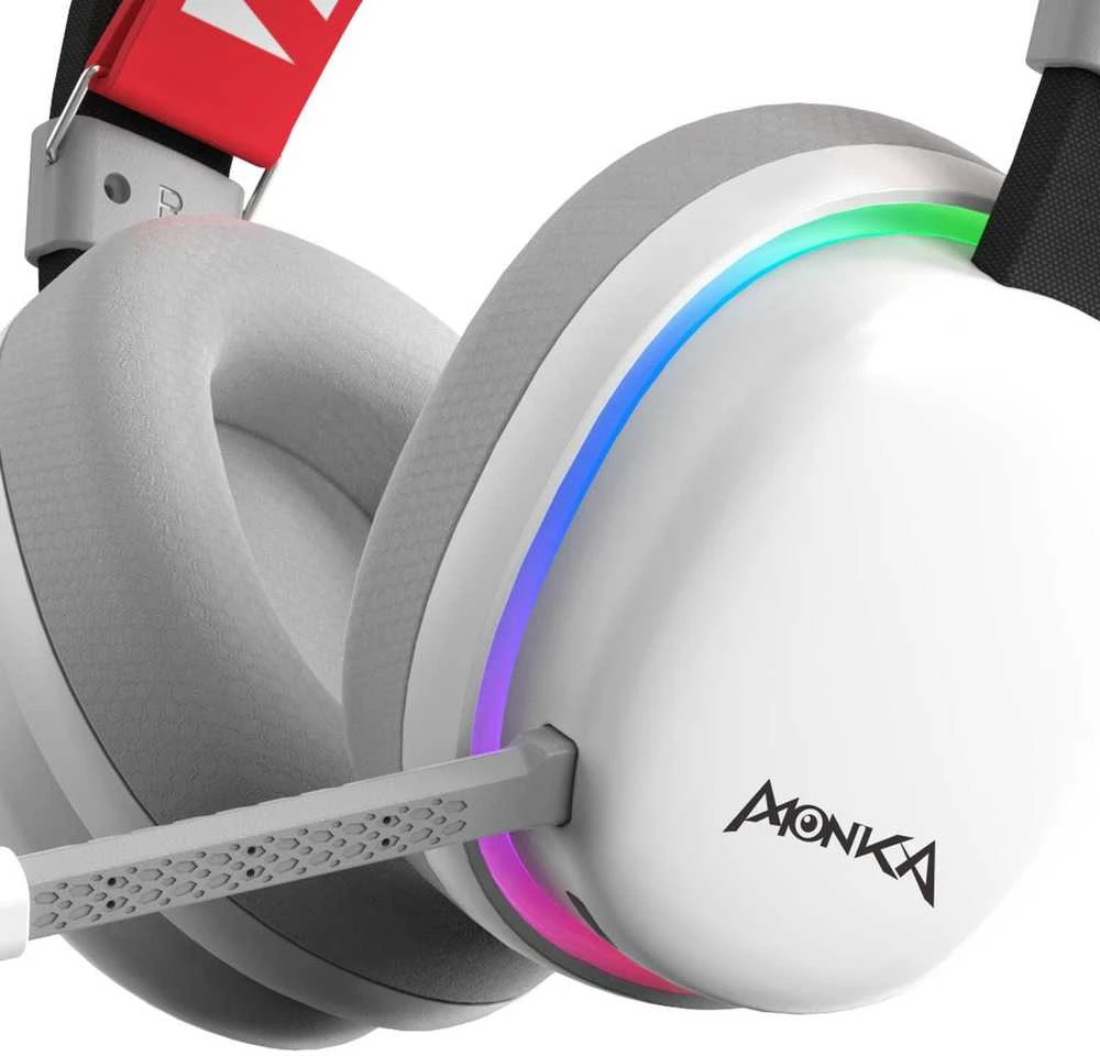 Marvo Monka Echo HG9069W ausinės su RGB apšvietimu