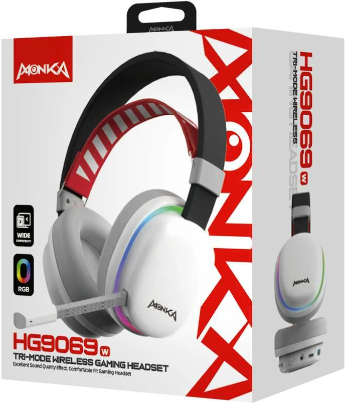 Marvo Monka Echo HG9069W belaidės ausinės (Baltos)