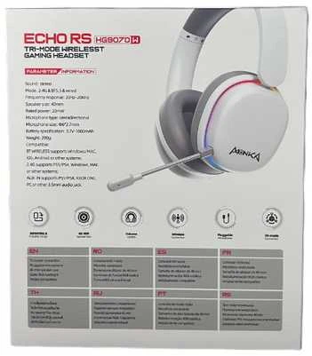 Marvo Echo RS HG9070W ausinių dėžutės nugarėlė