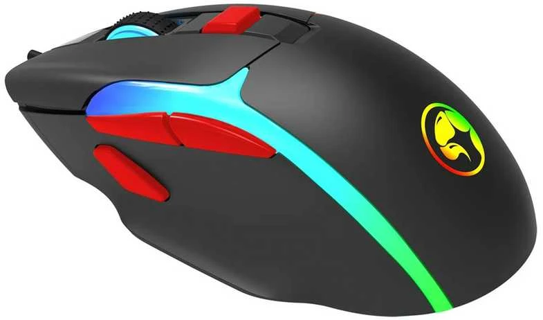 MARVO Scorpion M360 RGB Laidinė žaidimų pelė | Juoda