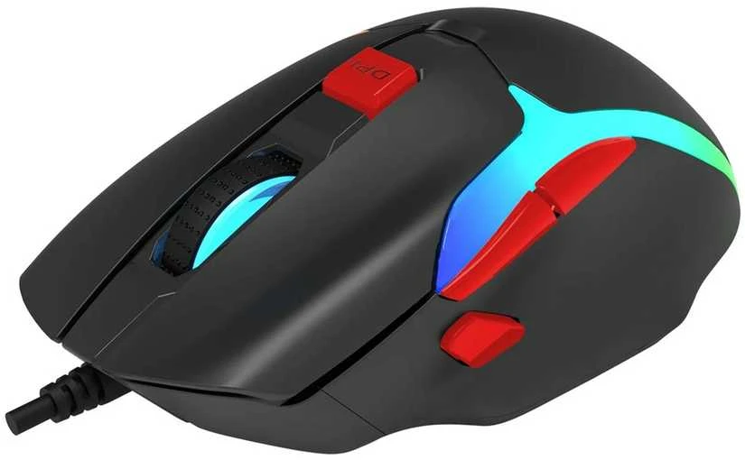 MARVO Scorpion M360 RGB Laidinė žaidimų pelė | Juoda