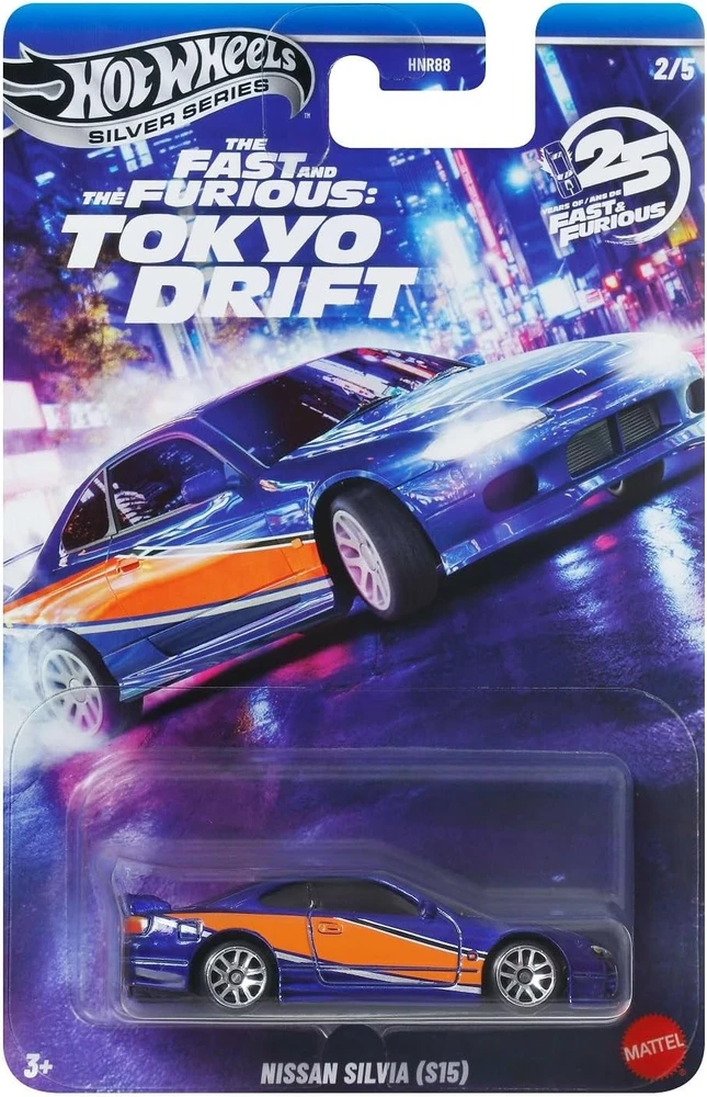 Mattel Hot Wheels Fast and Furious: Tokyo Drift Series - Nissan Silvia S15