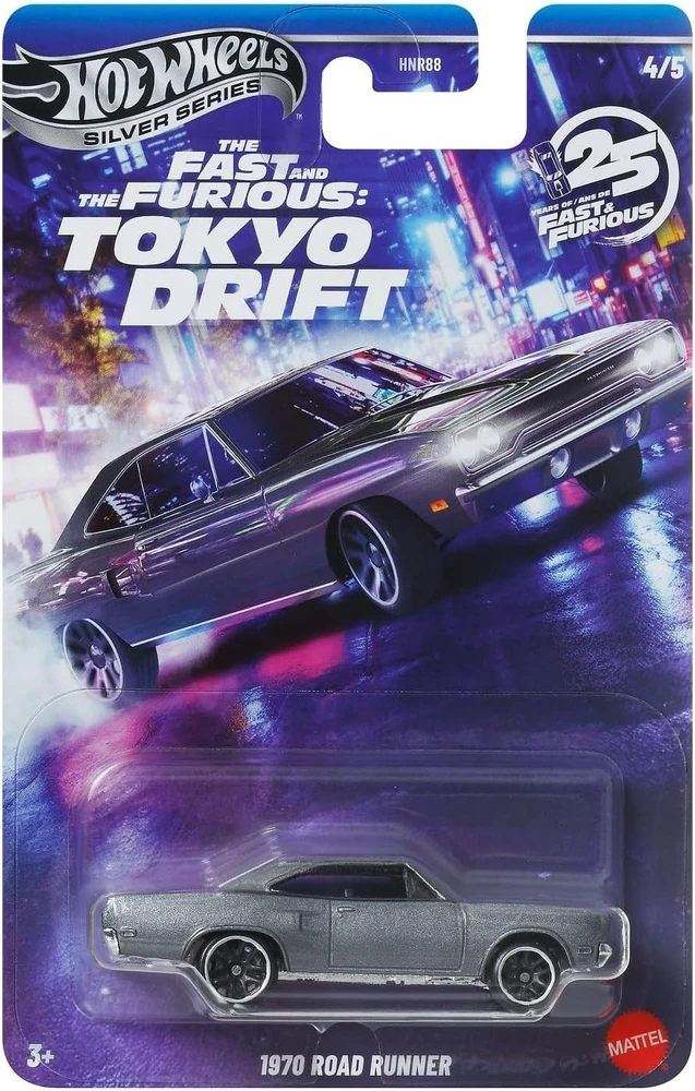Mattel Hot Wheels Fast and Furious: Tokyo Drift Series - 1970 Road Runner