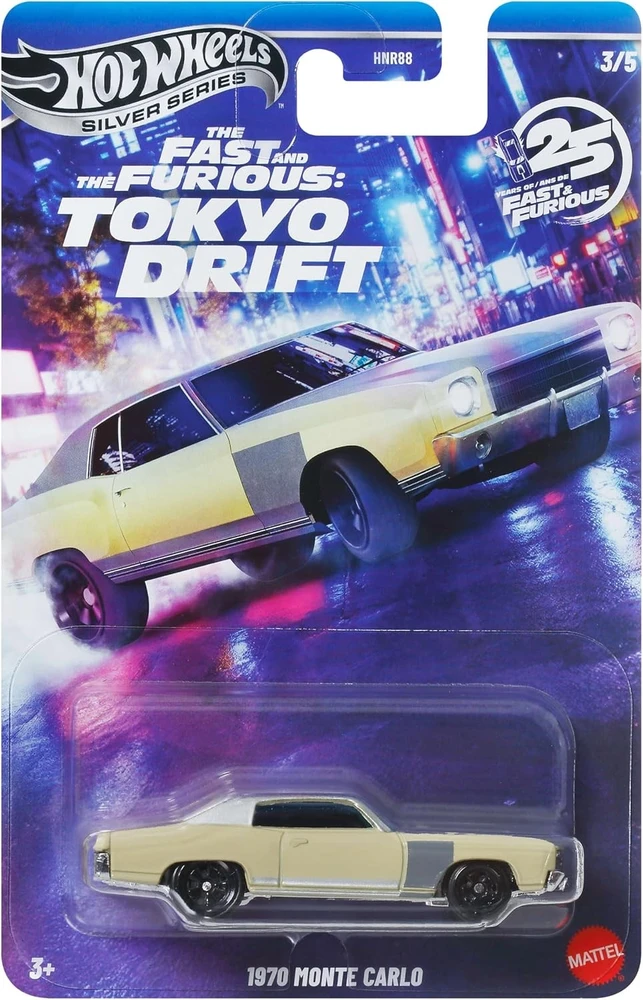 Mattel Hot Wheels Greiti ir įsiutę: Tokijo driftas serija – 1970 Monte Carlo
