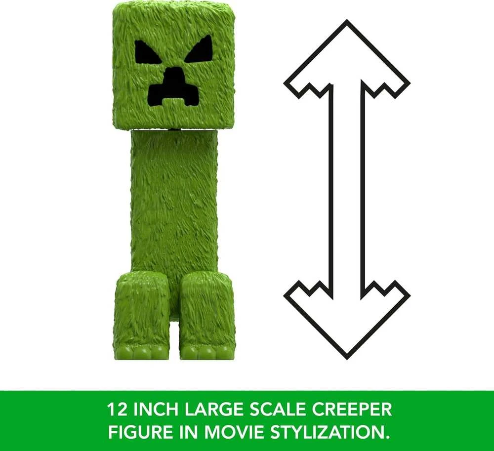 Mattel Minecraft - Movie Creeper figūrėlė | 30 cm