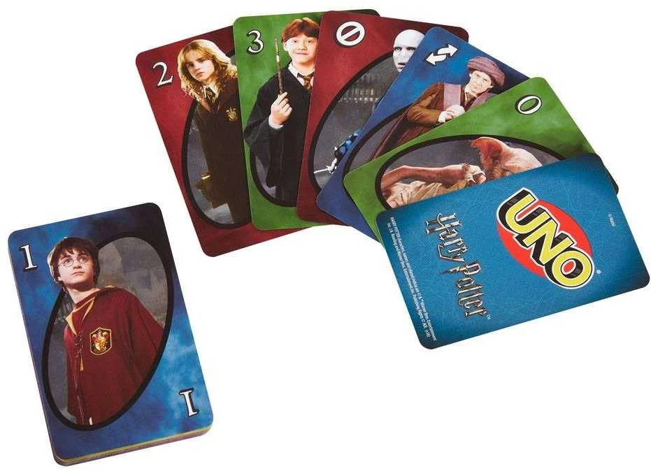 Mattel UNO kortos Harry Potter