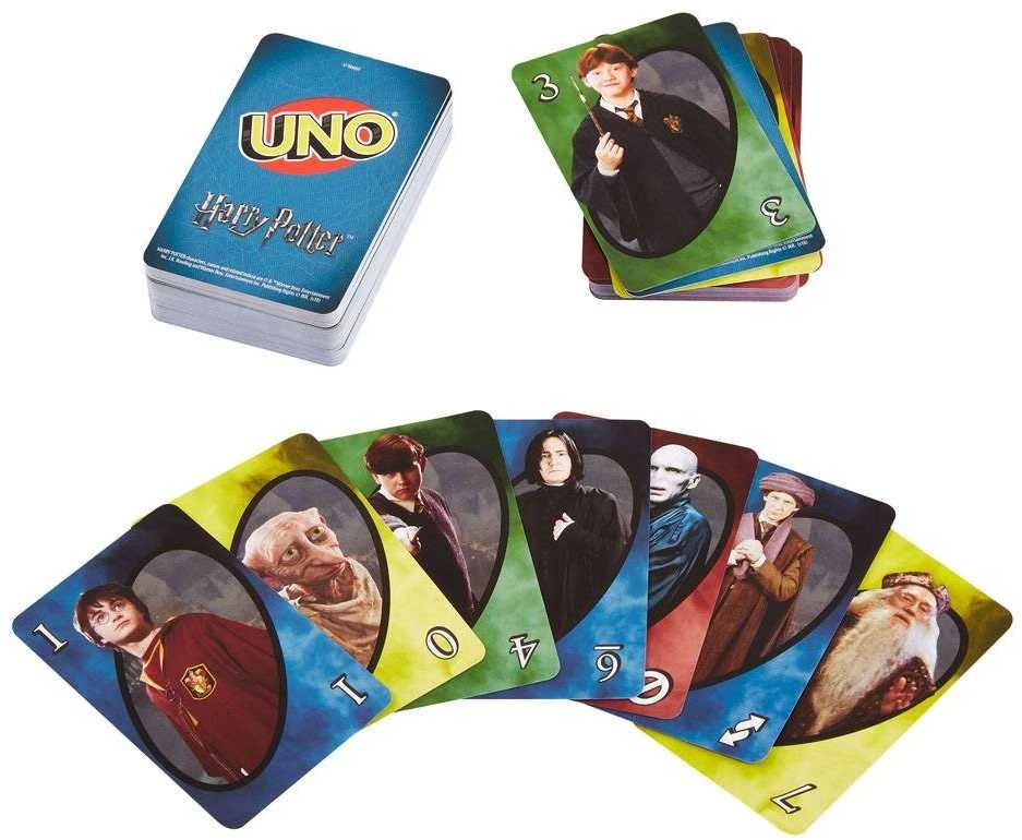 Mattel UNO kortos Harry Potter
