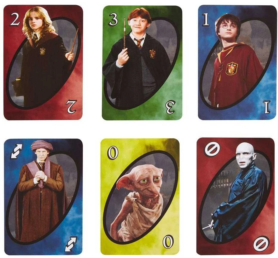 Mattel UNO kortos Harry Potter