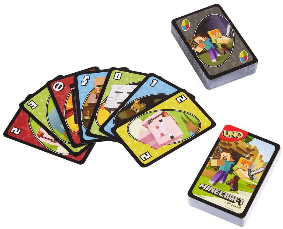 Mattel Minecraft UNO kortų žaidimas