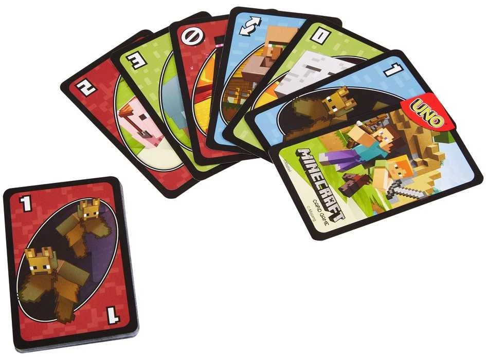 Mattel Minecraft UNO kortų žaidimas