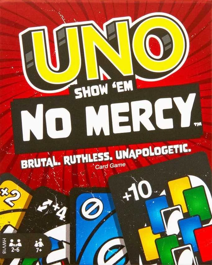 Mattel UNO Show 'Em No Mercy kortų žaidimas