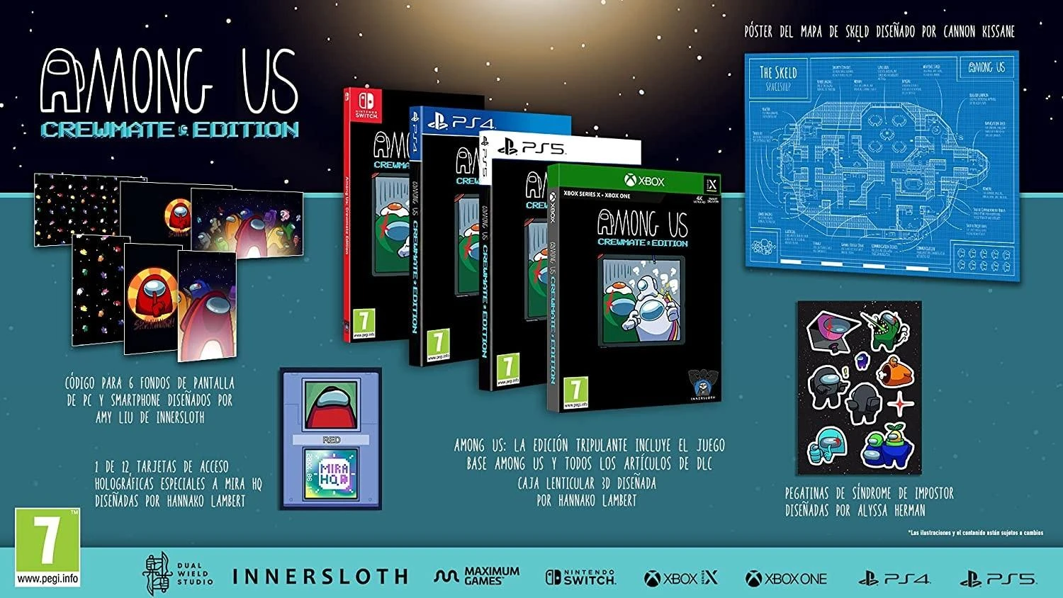 Maximum Games Daugiausia žaidimų tarp mūsų: Crewmate Edition PS5