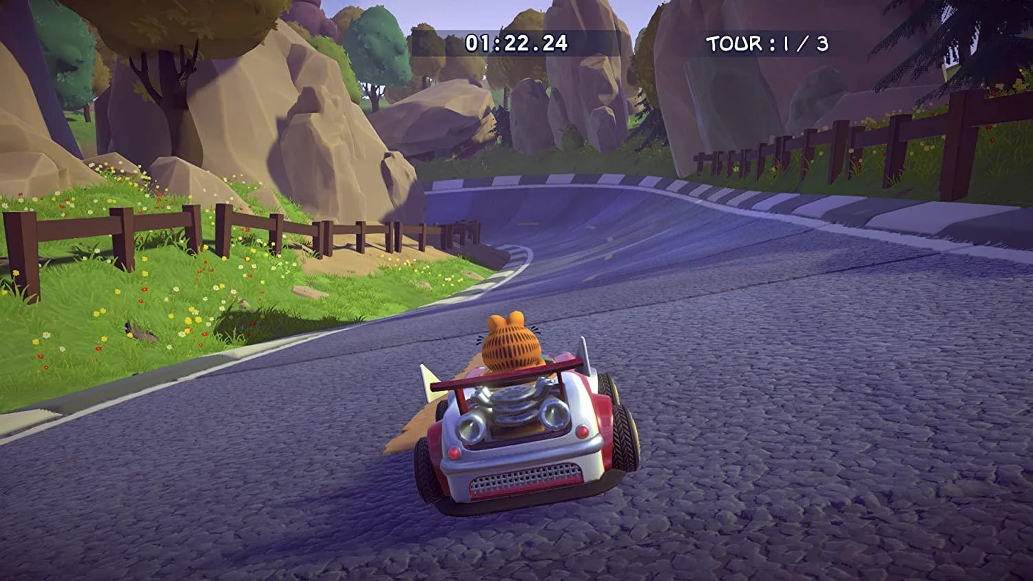 Maximum Games Daugiausia žaidimų Garfield Kart Furious Racing PS4