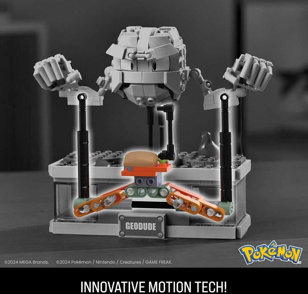 Mattel Mini Pokémon Geodude konstravimo rinkinys