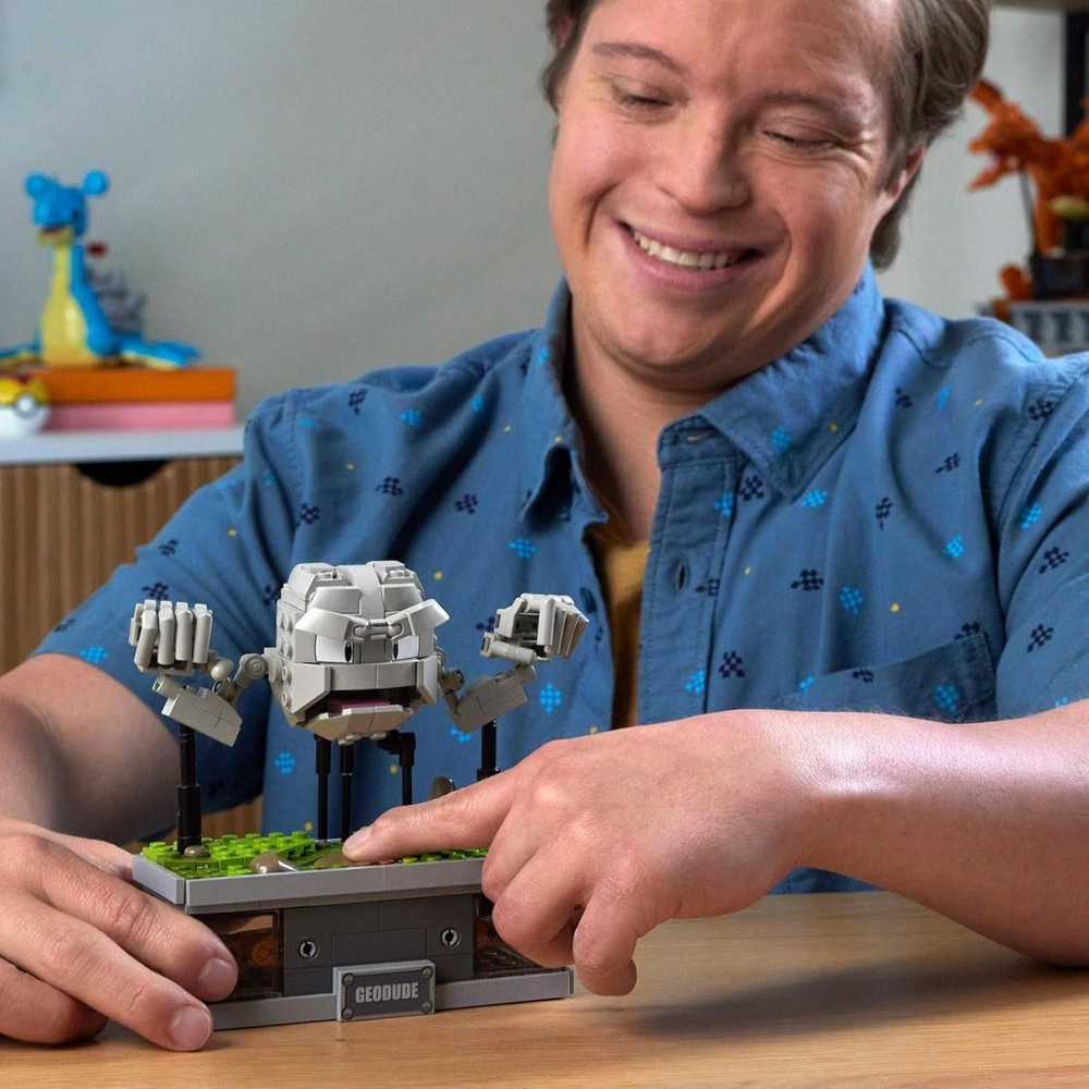 Mattel Mini Pokémon Geodude konstravimo rinkinys