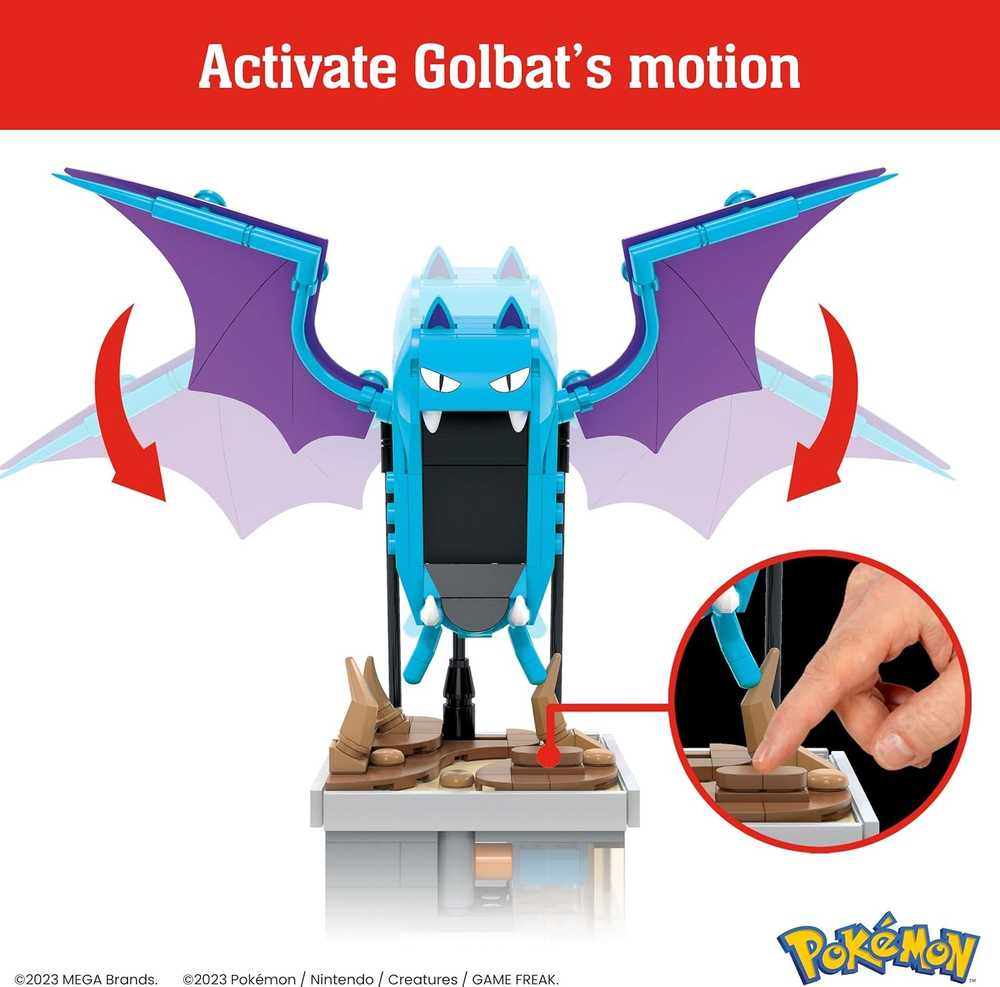Mattel Mega - Pokemon Mini Motion Golbat