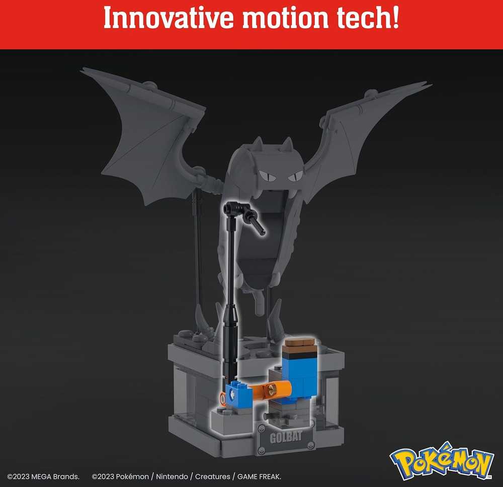 Mattel Mega - Pokemon Mini Motion Golbat
