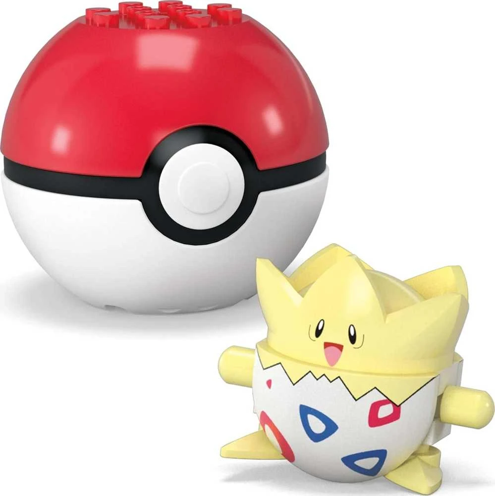 Mega Bloks Konstruktorius MEGA Pokemon Pokeball Togepi & Piplup JCT44