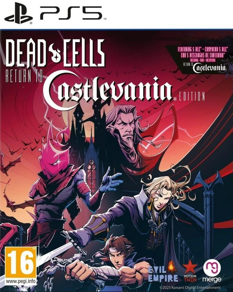 Sujunkite žaidimus „Dead Cells“: grįžkite į „Castlevania Edition PS5“.