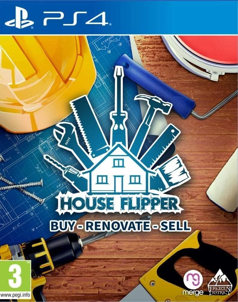 Merge Games Sujungti Games House Flipper PS4