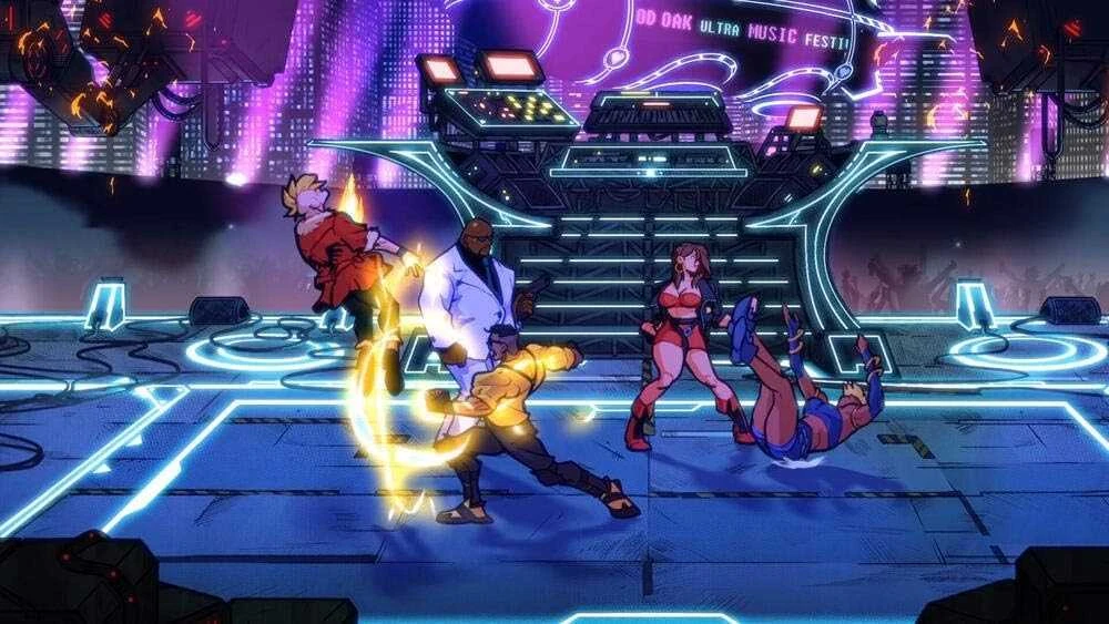 Sujunkite žaidimus Streets Of Rage 4 Anniversary Edition PS4