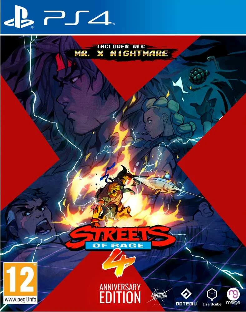 Sujunkite žaidimus Streets Of Rage 4 Anniversary Edition PS4