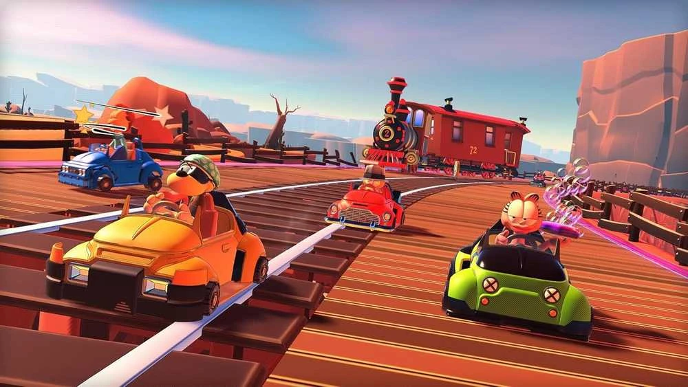 „Microïds Garfield Kart 2“ – viskas, ką galite dreifuoti