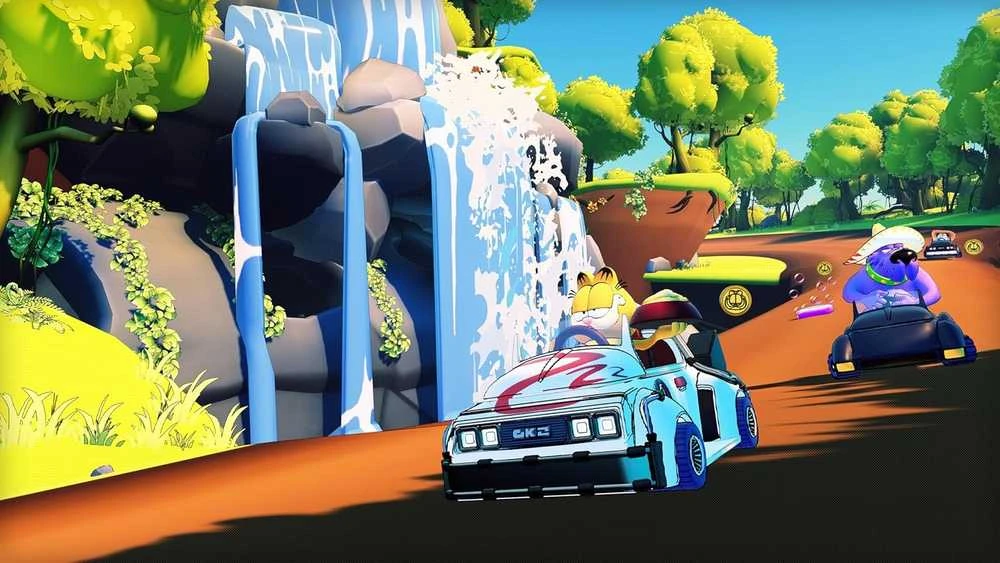 „Microïds Garfield Kart 2“ – viskas, ką galite dreifuoti