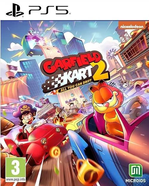 „Microïds Garfield Kart 2“ – „All You Can Drift“ PS5