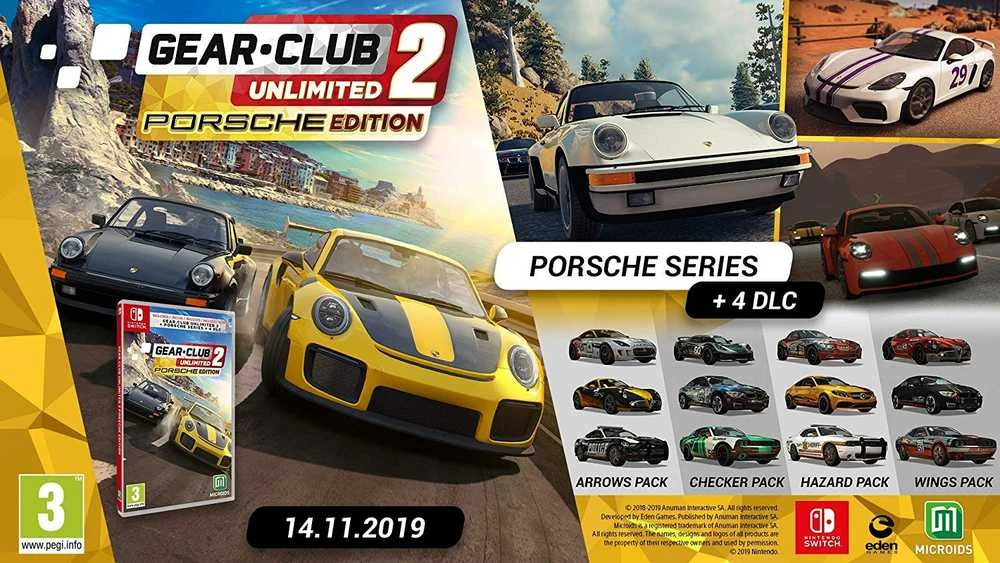 Gear.Club „Microïds Gear Club Unlimited 2“: „Porsche“ leidimas