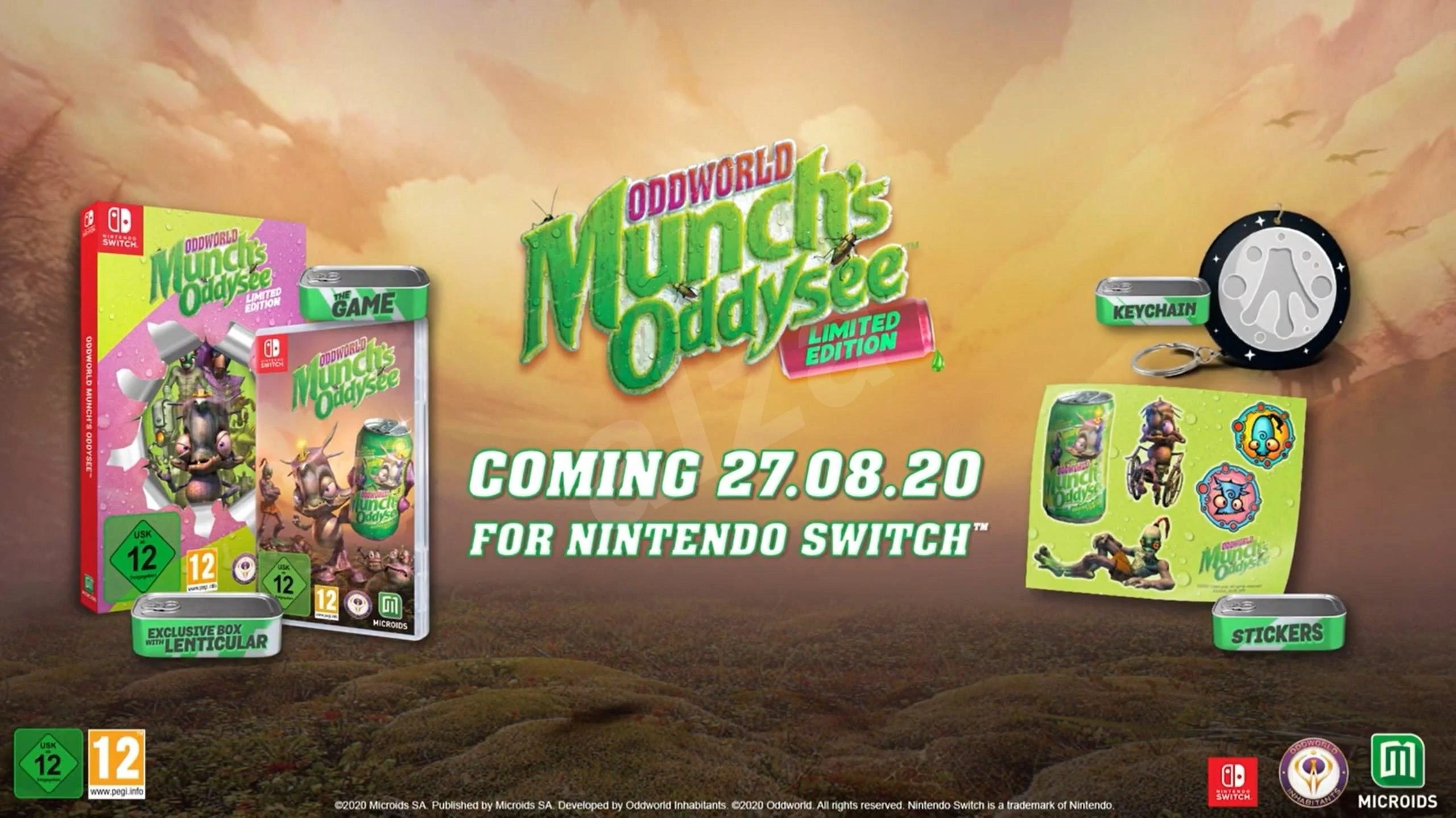 Microïds Oddworld: Munch's Oddysee Limited Edition