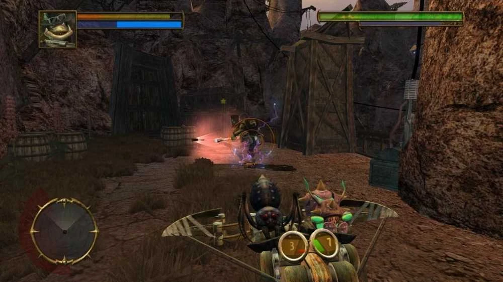 „Microïds Oddworld: Stranger's Wrath“.