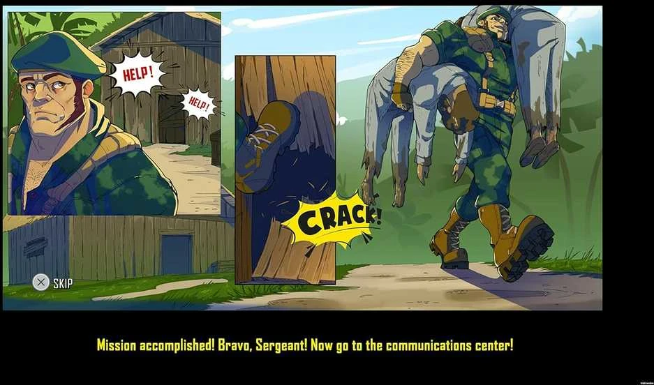 Microïds Operation Wolf Returns: First Mission – Rescue Edition PS5