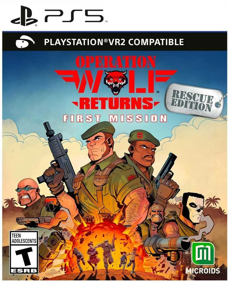 Microïds Operation Wolf Returns: First Mission – Rescue Edition PS5