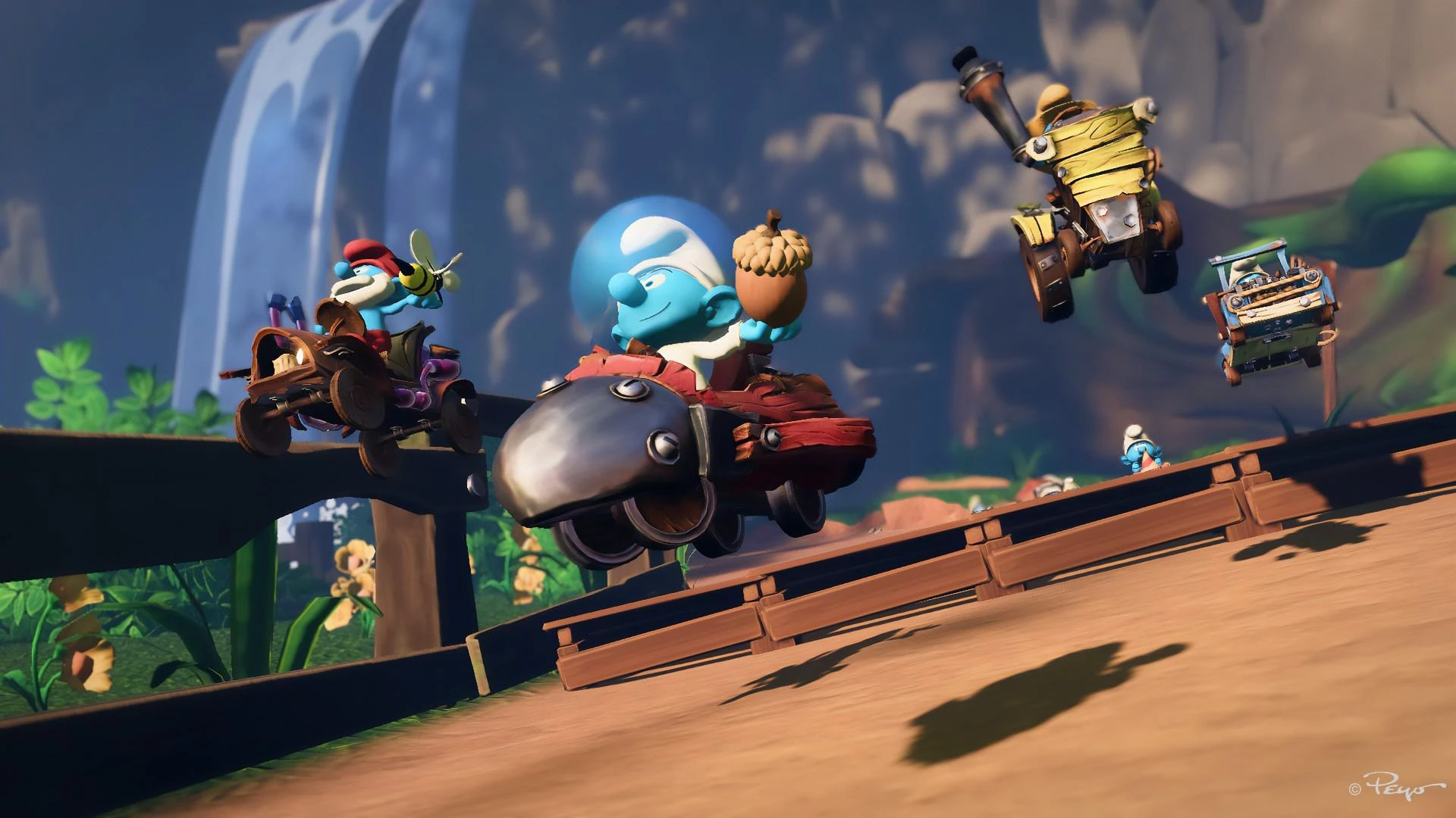 Microïds Smurfs Kart Turbo Edition