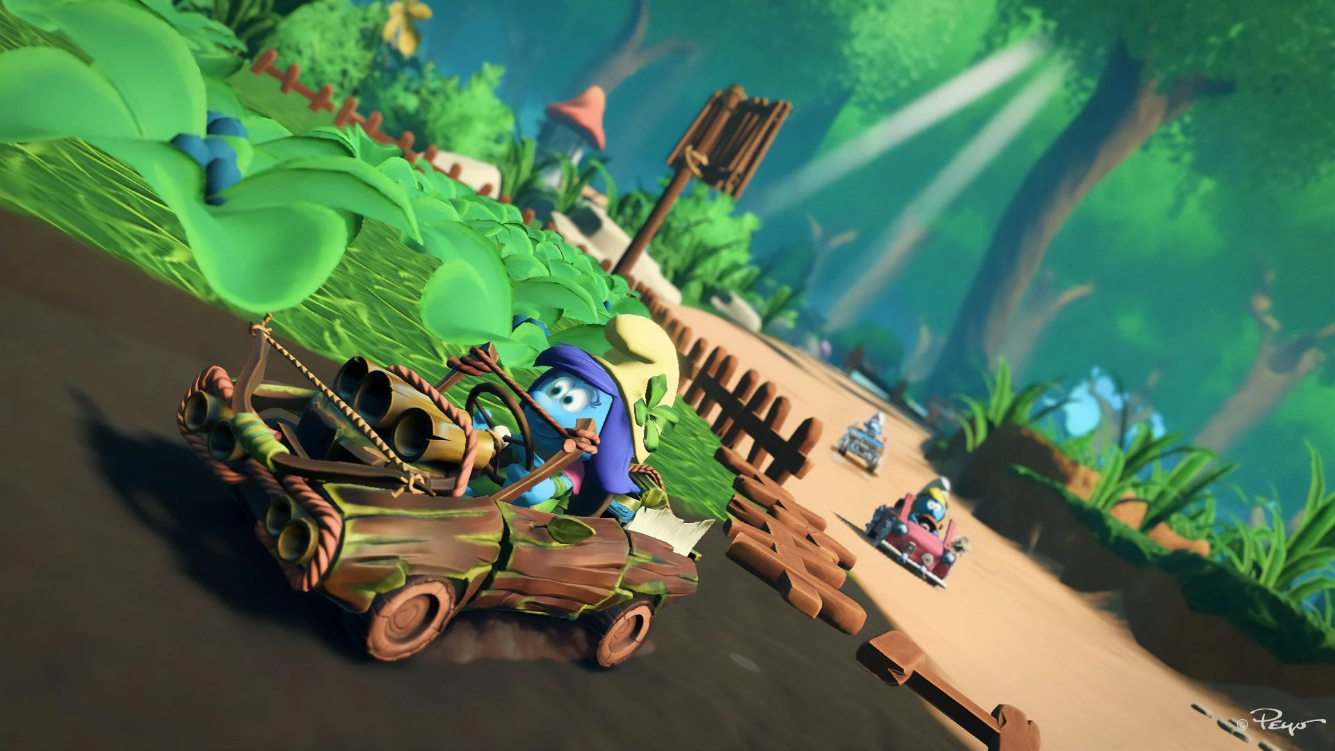 Microïds Smurfs Kart Turbo Edition