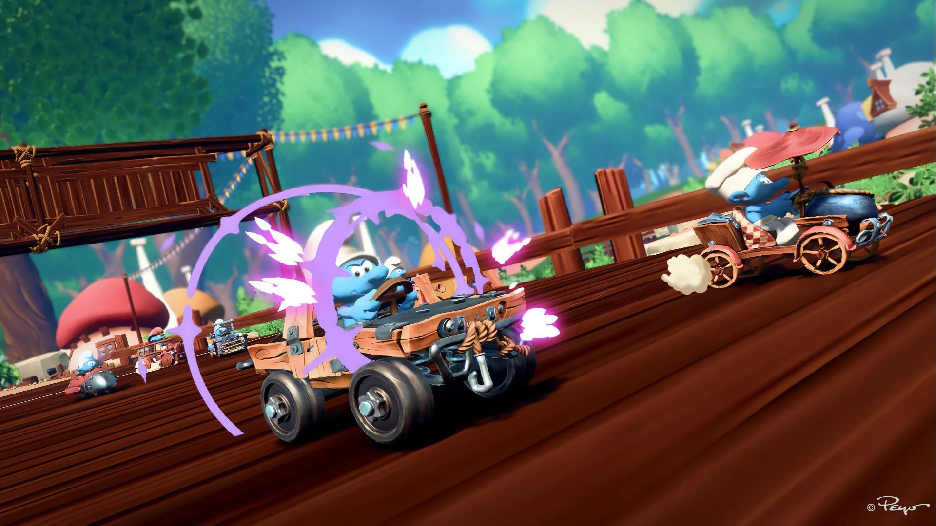 Microïds Smurfs Kart Turbo Edition