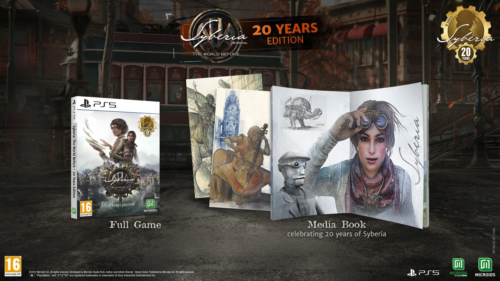 „Microïds Syberia: World Before Version Limited“ PS5