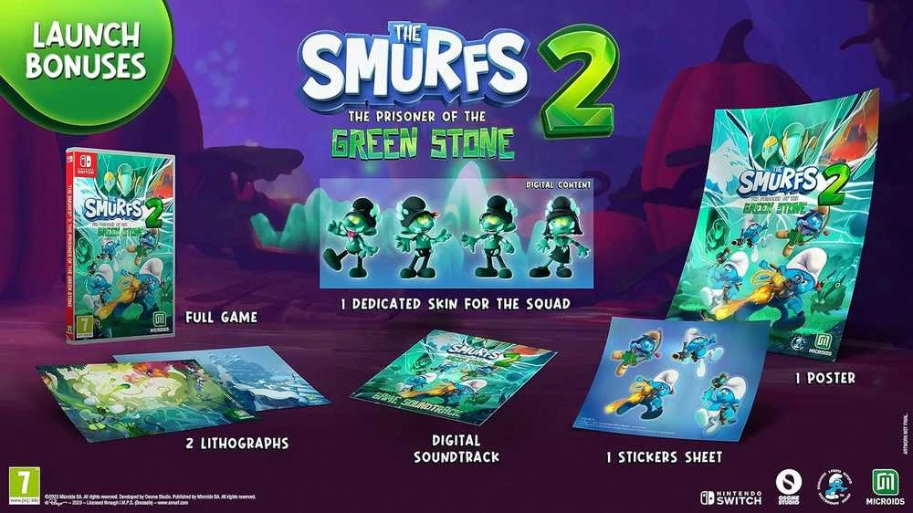 Microïds The Smurfs 2: Prisoner of the Žalias Stone PS5