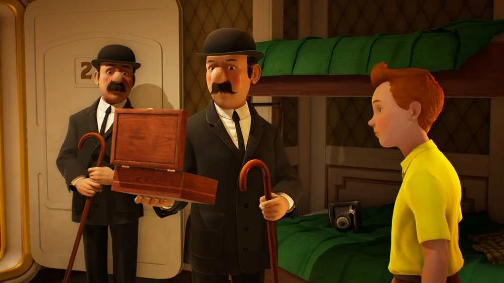 Microids Mikroschemos Tintino reporteris Faraono cigarai