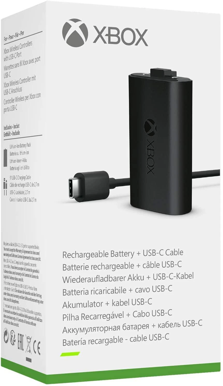 Microsoft XBOX Play and Charge įkraunama baterija USB-C
